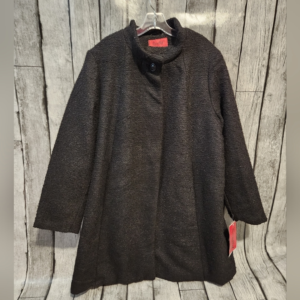 Excelled Collection Winter Coat - Black
